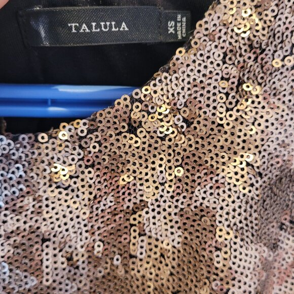 💛 GOLD Talulah (Aritzia) Canterbury mini dress (XS) - Picture 6 of 7